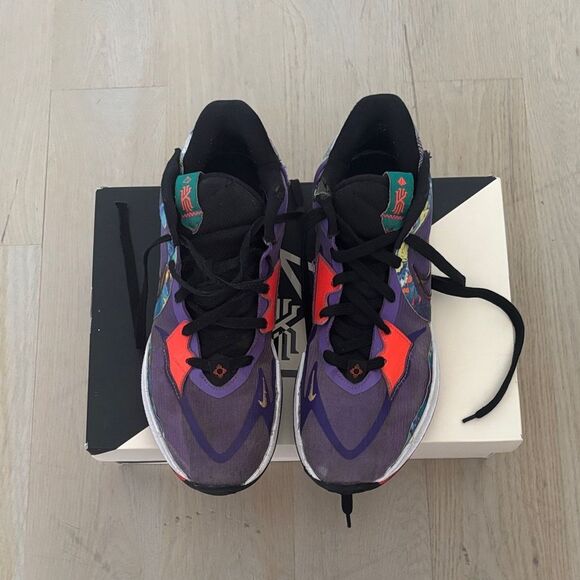 Nike Purple and Red Athletic Sneakers - Picture 1 of 4